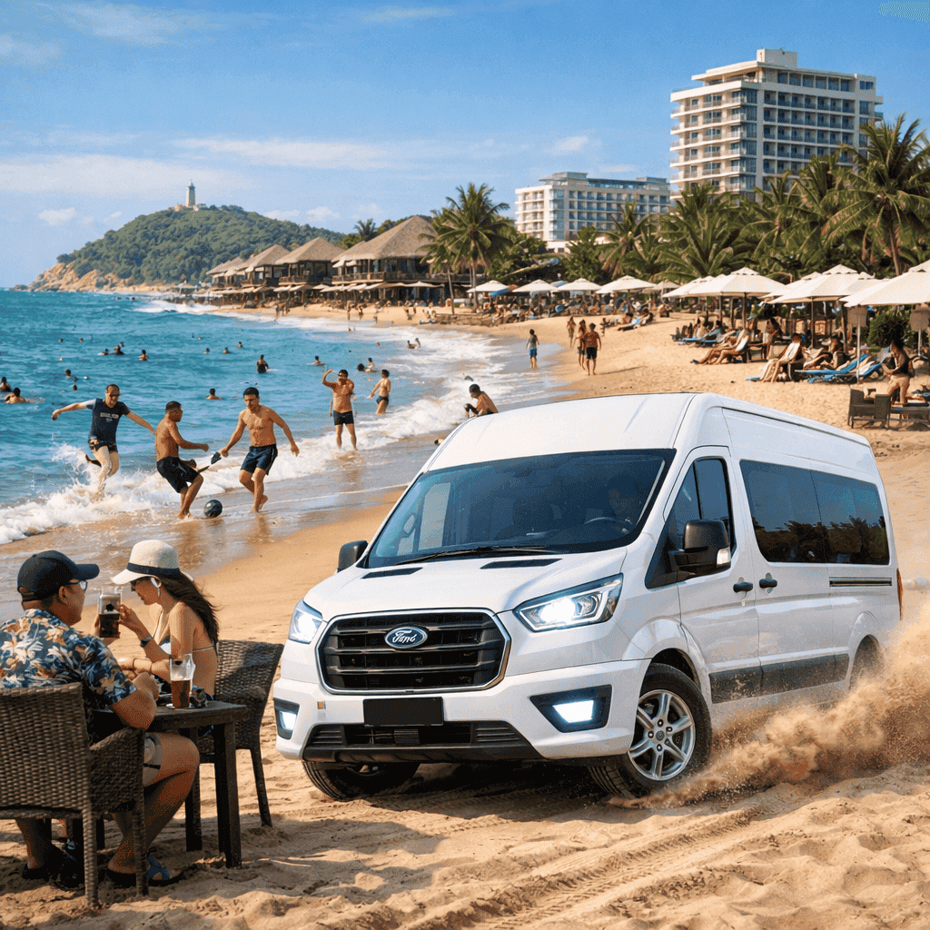 xe di vung tau 16 cho