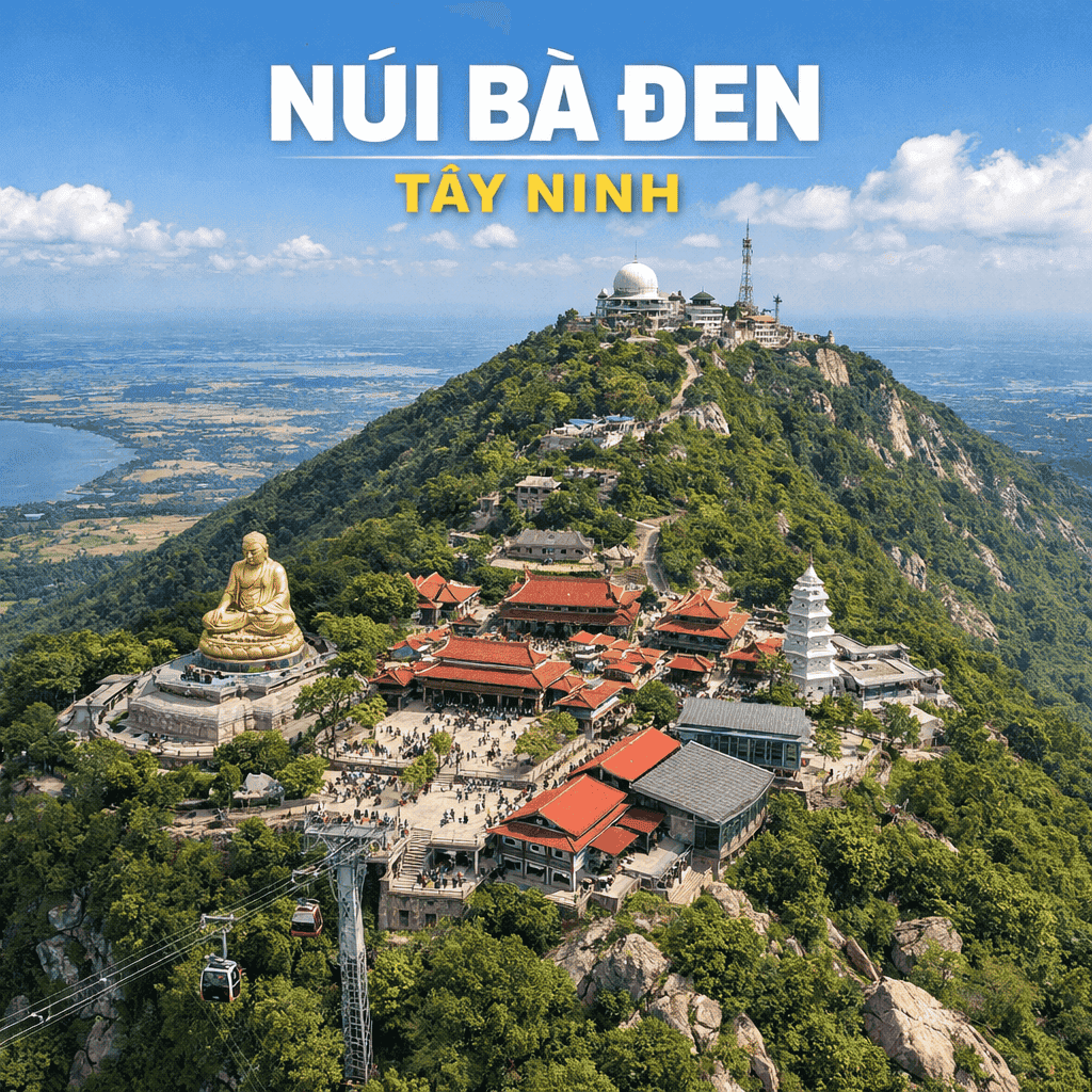thue xe di Nui Ba Den
