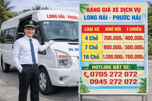 gia xe di long hai