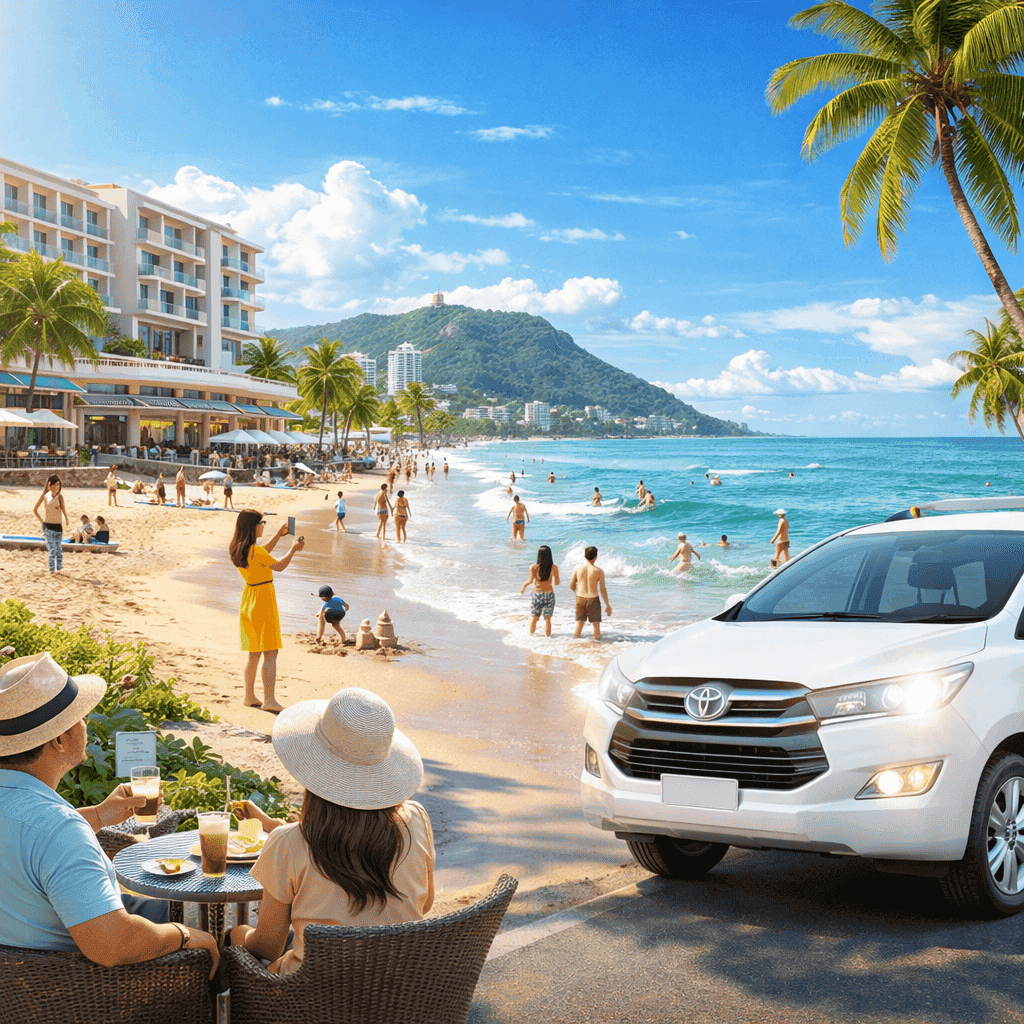 xe di vung tau gia re