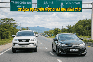 xe dịch vụ Xuyên Mộc đi Bà Rịa Vũng Tàu