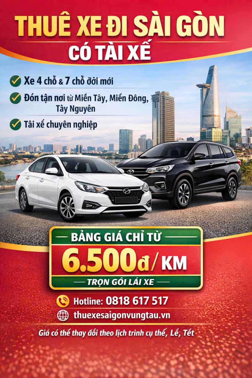 thue xe di sai gon