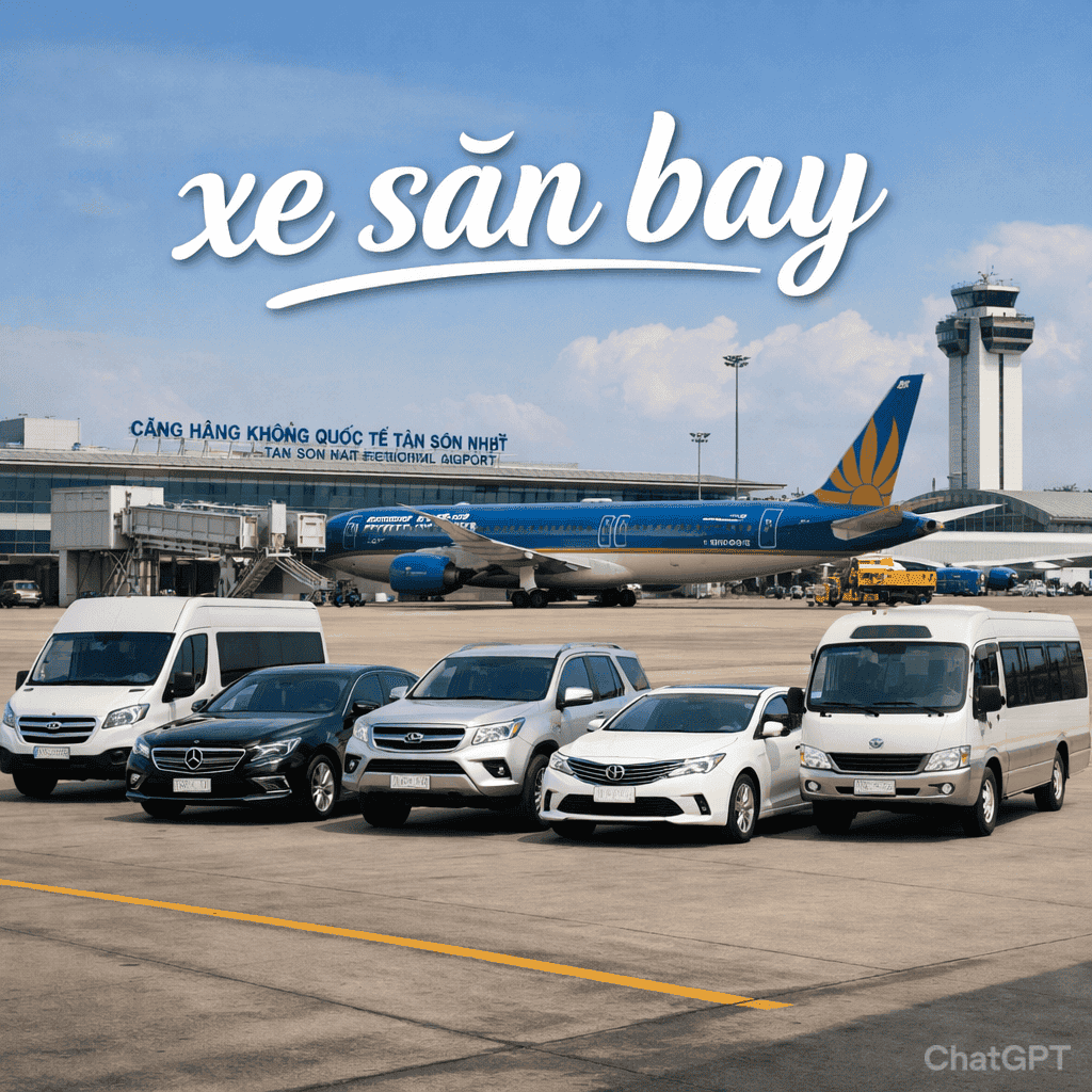 xe san bay