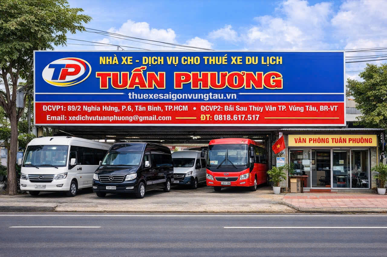 xe dich vu vung tau