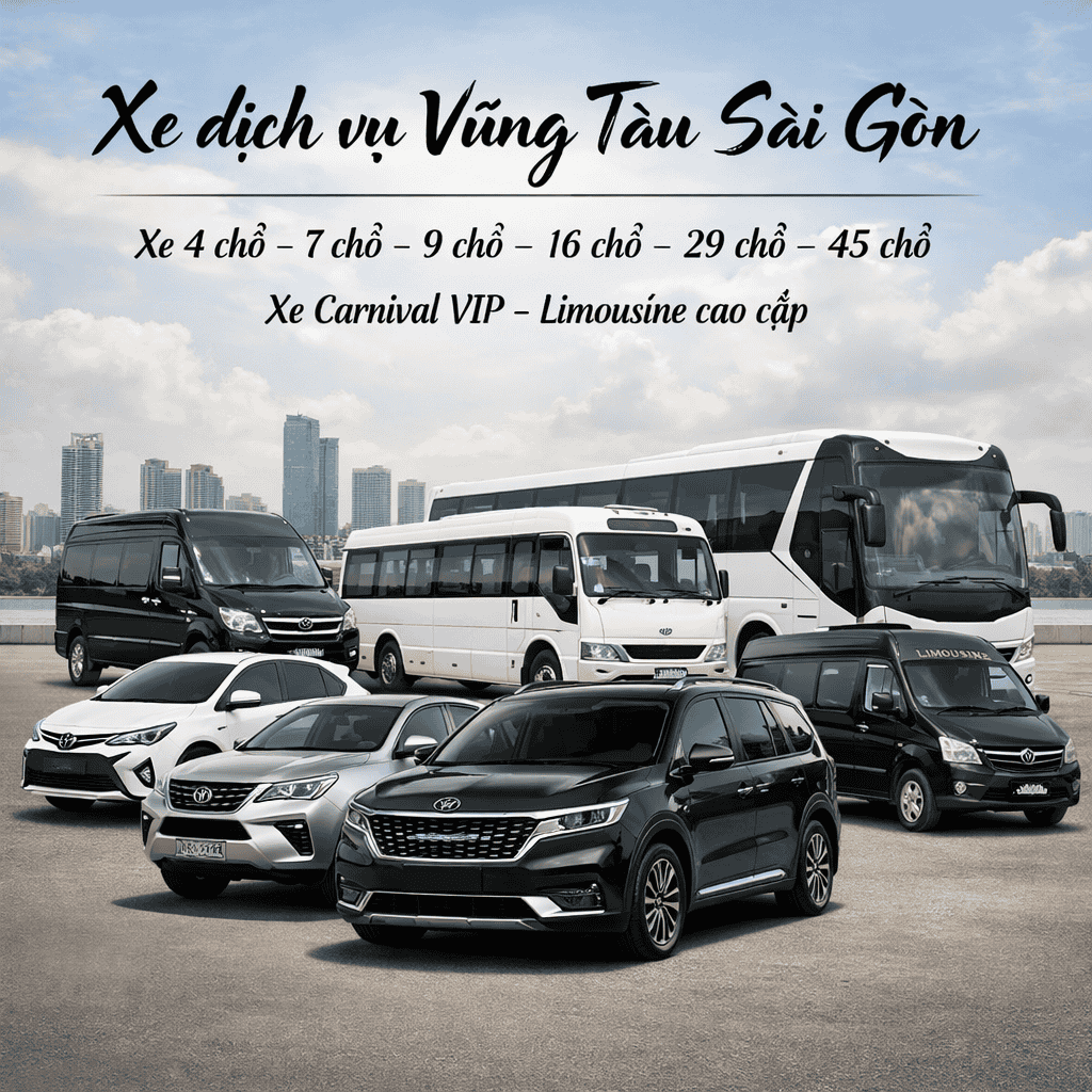 xe dich vu vung tau sai gon