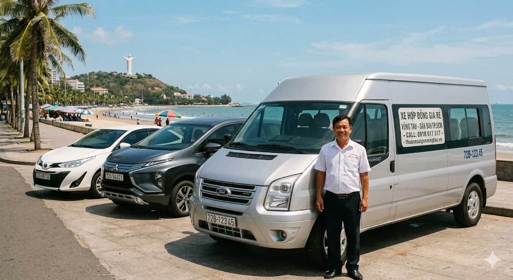 Xe du lich tai vung tau