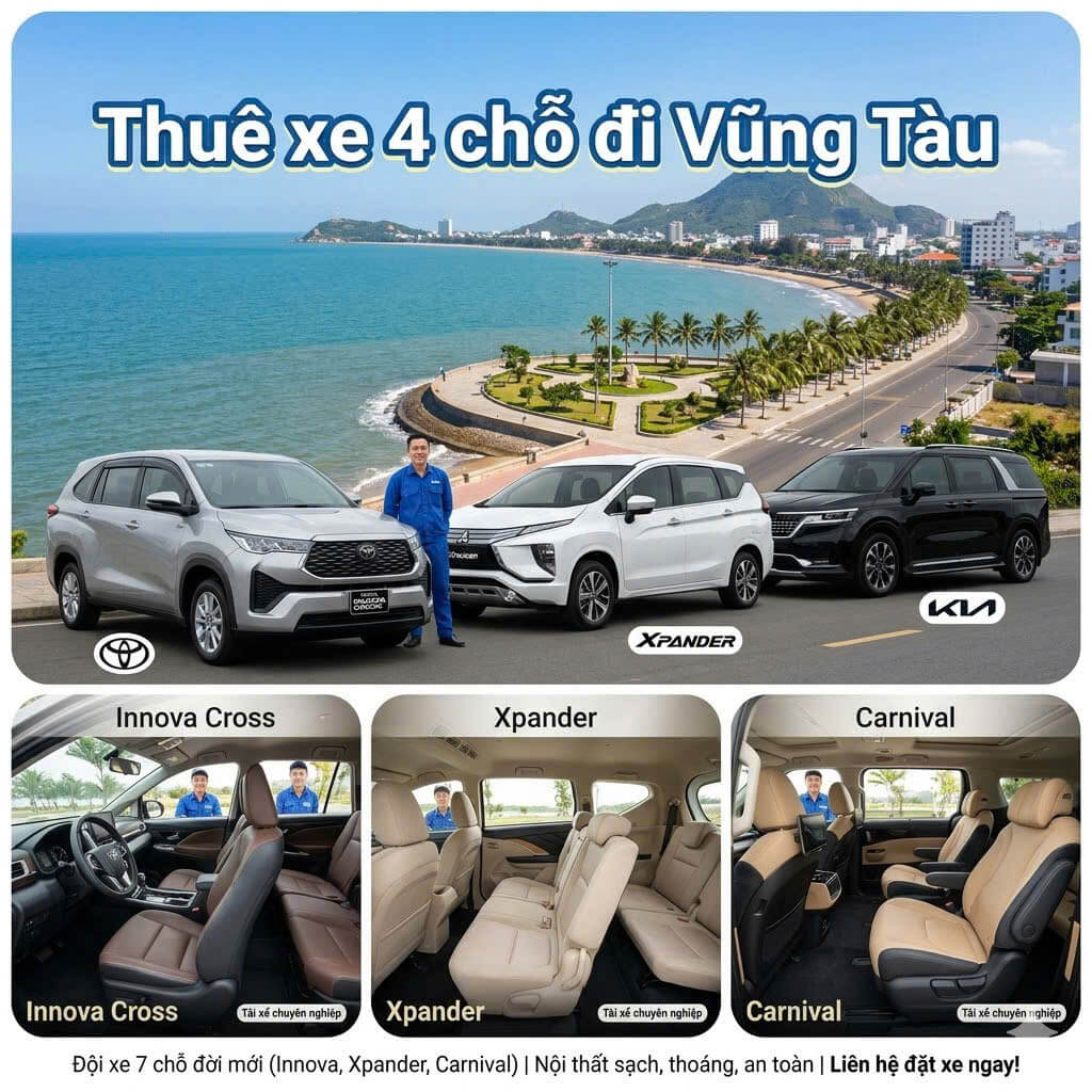 thue xe 4 cho di vung tau